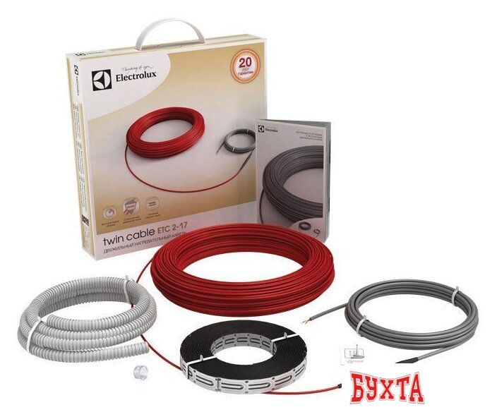 Нагревательный кабель Electrolux Twin Cable ETC 2-17-2500 2