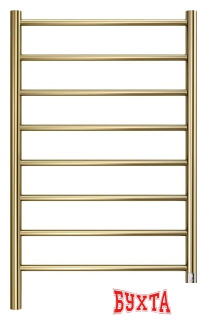 Полотенцесушитель TERMINUS Аврора П8 500х850 (матовое золото, Quick Touch)