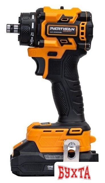 Дрель-шуруповерт Partisan AD-2150QBL (с 2-мя АКБ, кейс) 3