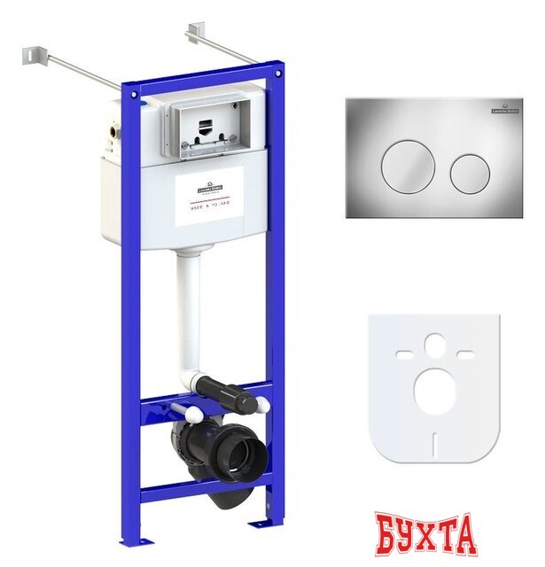 Инсталляция для унитаза Lavinia Boho Relfix 4 в 1 77020018 2