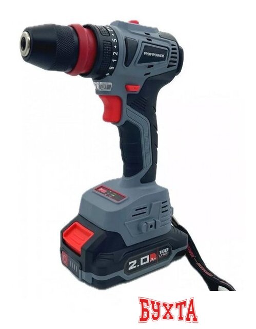 Дрель-шуруповерт Profipower MKBL-18BM (с 2-мя АКБ, кейс)