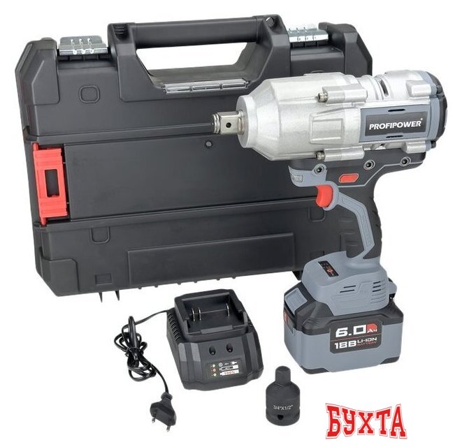 Гайковерт Profipower T-2000N (с 1-им АКБ, кейс)