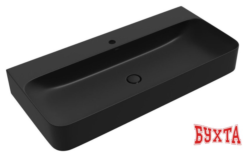 Умывальник Wellsee Clermont 302616000 с донным клапаном click-clack 2