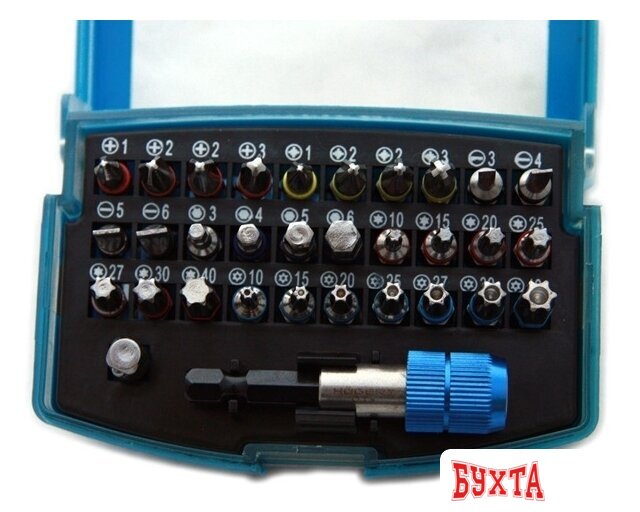 Набор бит Hoegert Technik HT1S400 3