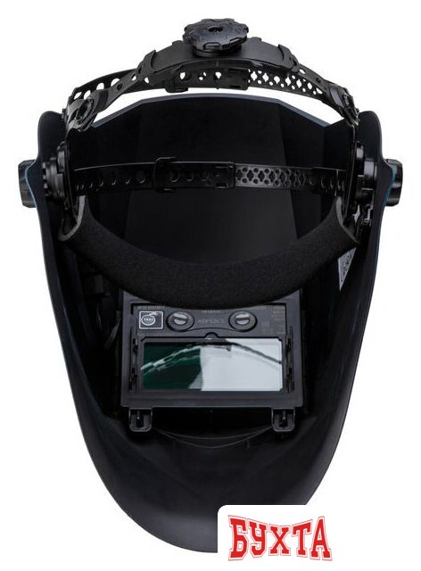 Сварочная маска Solaris ASF520S (голубой глянец) 4