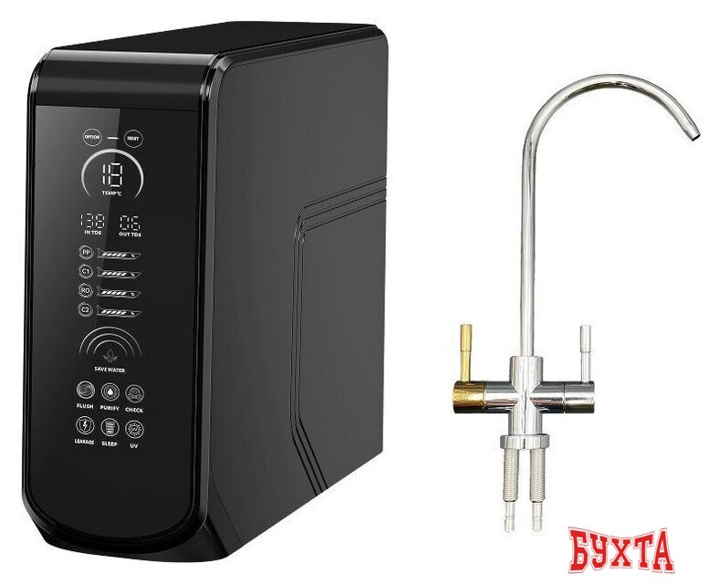 Система обратного осмоса Terwa Сигма 600G 36765 (чeрный)