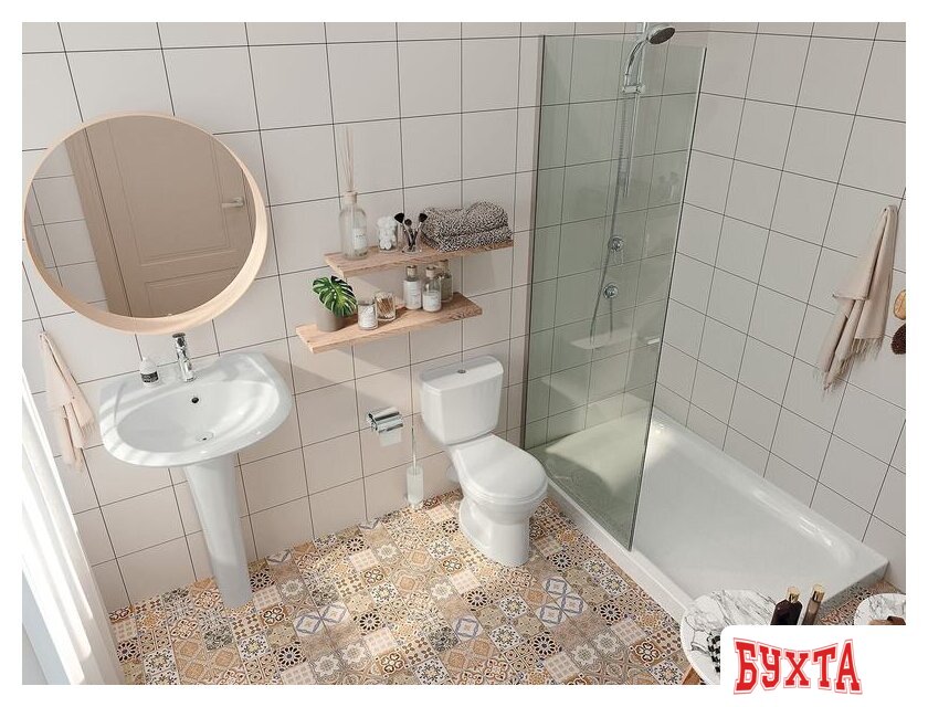 Умывальник Santek Бриз-50 1.WH11.0.451+1.WH11.0.595 5