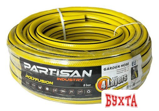 Шланг Partisan Polyfusion P411BW3W122024E (1/2", 20м)