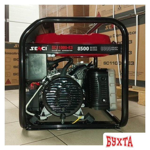 Бензиновый генератор SENCI SC11000-E3 2