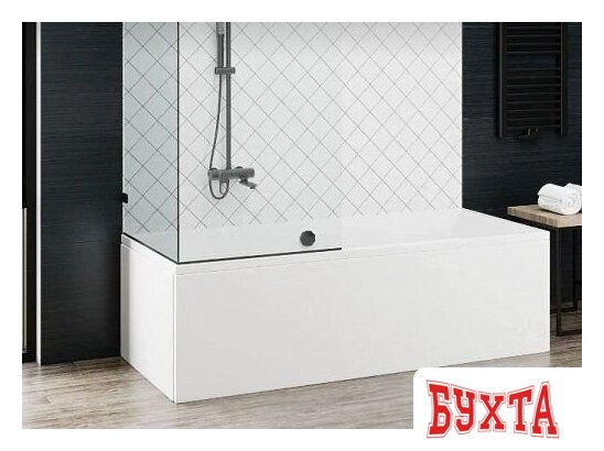 Ванна VagnerPlast Cavallo 180x80 (с каркасом и 2 экранами) 4