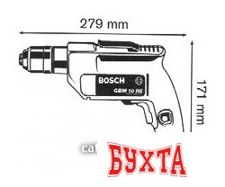 Безударная дрель Bosch GBM 10 RE [0601473600] 3