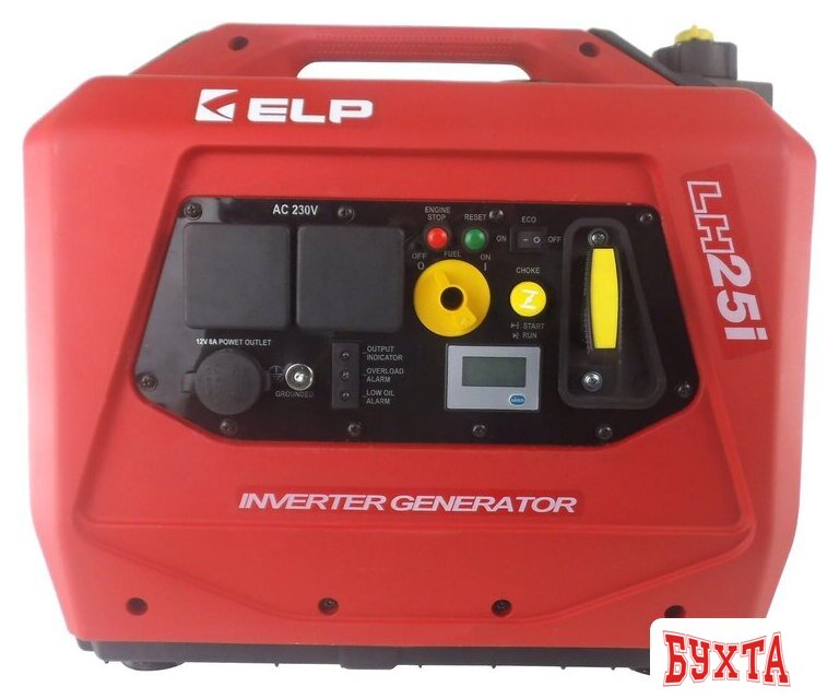 Бензиновый генератор ELP LH25i (красный)