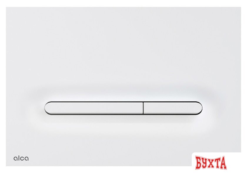 Панель смыва Alcaplast Linka M1876 (белый матовый)