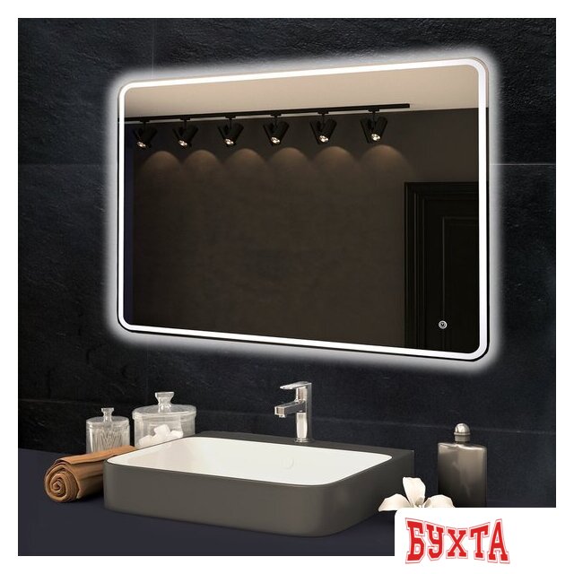 Мебель для ванных комнат Axus Зеркало Umbrella 100x70 Стандарт 3