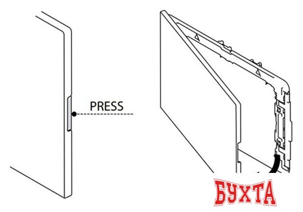 Панель смыва OLI Globe 152953 (серый) 5