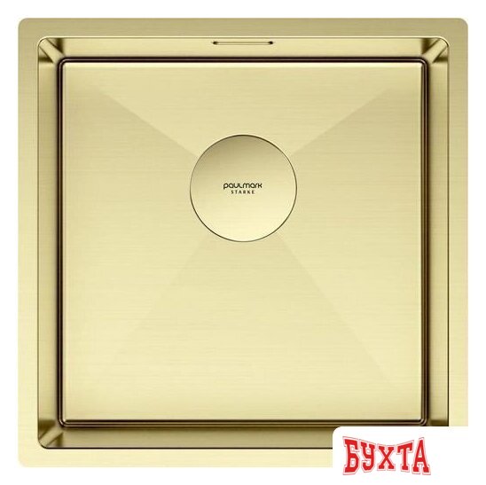 Кухонная мойка Paulmark Next 44 UNI PM214444-LG (золото/светлое золото)