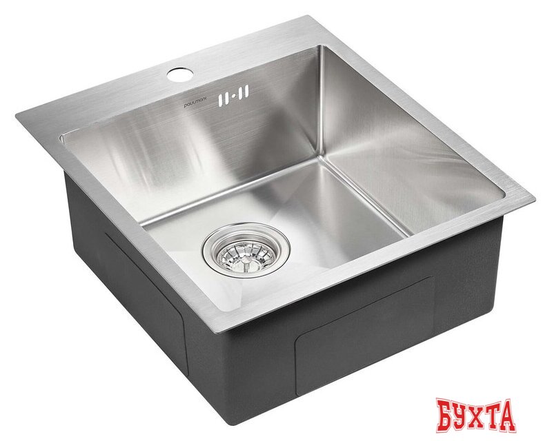 Кухонная мойка Paulmark Kroner 45 PM214551-BS 2