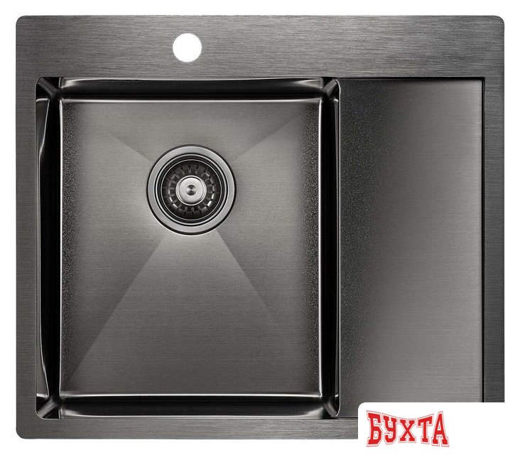 Кухонная мойка Paulmark Kroner 59F PM225951-GML