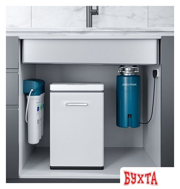 Кухонная мойка Paulmark Next-Skew 54 UNI PM885444-LG (золото/светлое золото) 3