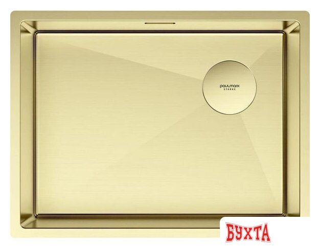 Кухонная мойка Paulmark Next-Skew 58 UNI PM885844-LG (золото/светлое золото)