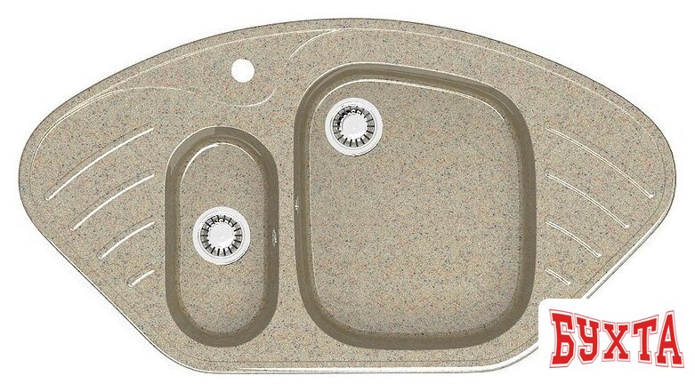 Кухонная мойка MARRBAXX Карельский камень модель 23/Q5 F023Q005 (песочный)
