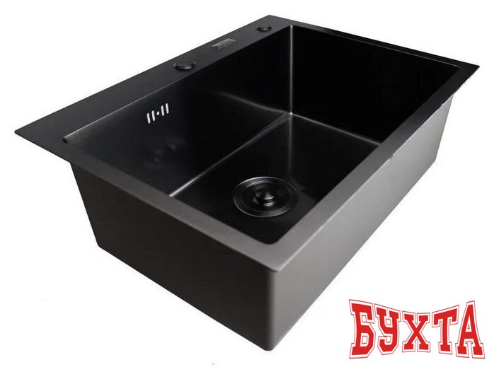 Кухонная мойка MARRBAXX B6045-R (черный/графит) 5