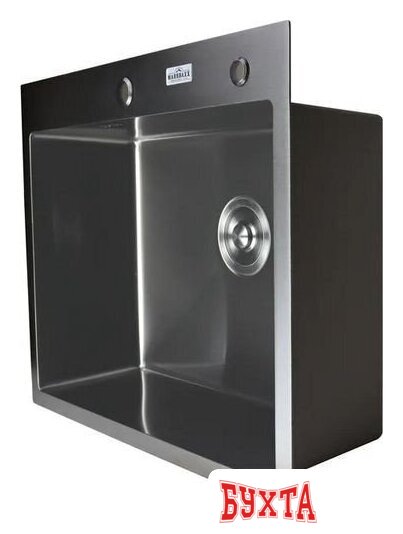 Кухонная мойка MARRBAXX B6050-R (черный/графит) 4
