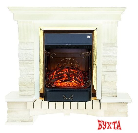 Портал Smolcom Stone Montebello STD-ASP (белый ваниль/патина коричневая) 2