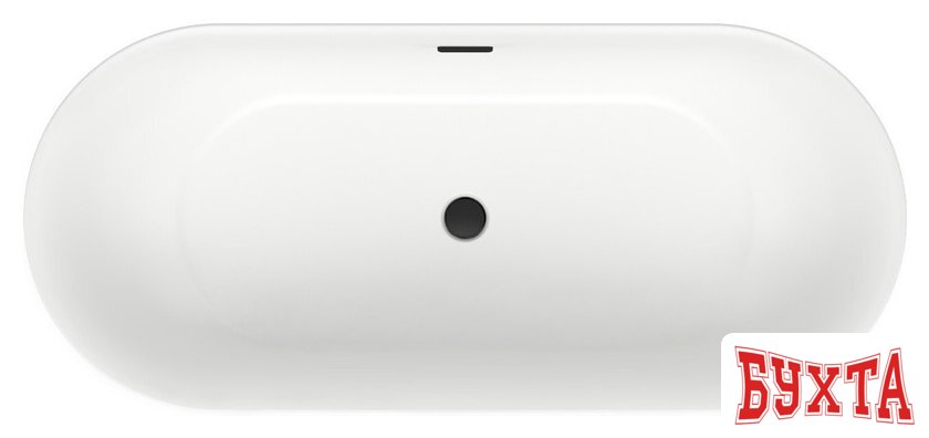 Ванна Wellsee Chic Riviera 170x76 236802003 (отдельностоящая ванна белый глянец, экран, ножки, сифон-автомат матовый черный) 4