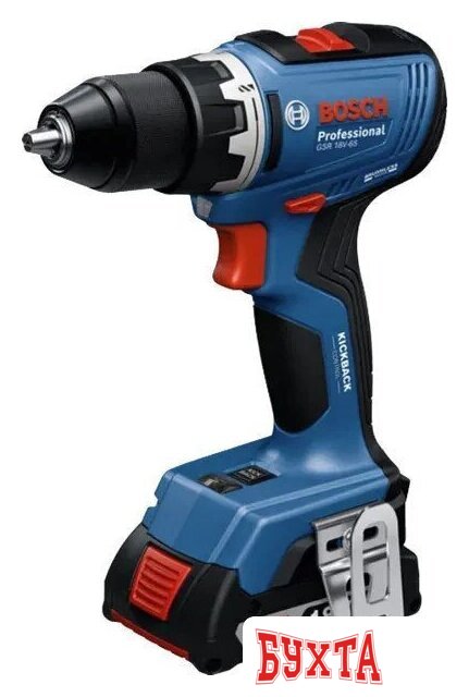 Дрель-шуруповерт Bosch GSR 18V-65 06019N3000 (с 2-мя АКБ, кейс) 2
