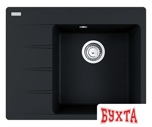 Кухонная мойка Franke Centro CNG 611/211-62 TL Fragranite 114.0639.710 (оникс)