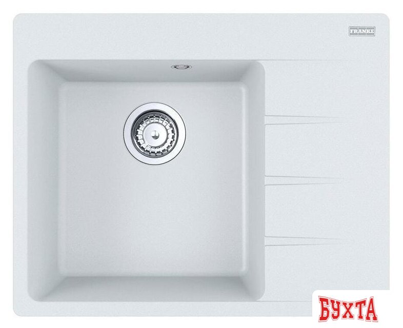 Кухонная мойка Franke Centro CNG 611/211-62 TL Fragranite 114.0639.711 (белый)